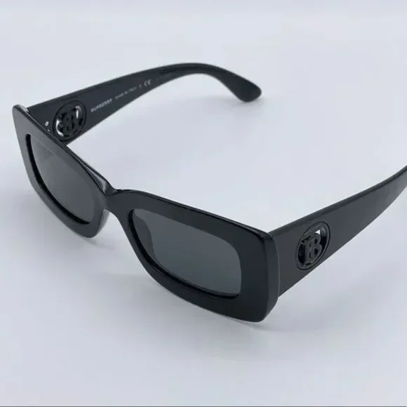BURBERRY Astrid Sunglasses - BLACK - NWT display picture 2